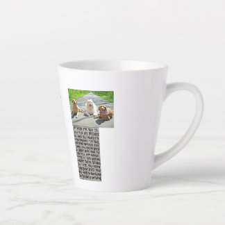 Ihre Hunde wünschen sich für Sie Latte Tasse