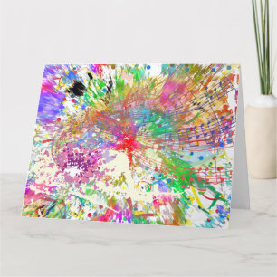 Ihre individuelle Big Gruß Card für Musik Karte