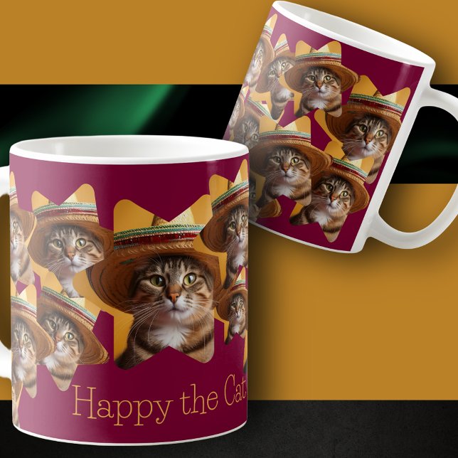 Ihre Katze in einem Collage auf einem Kaffee-Cup Kaffeetasse (Von Creator hochgeladen)