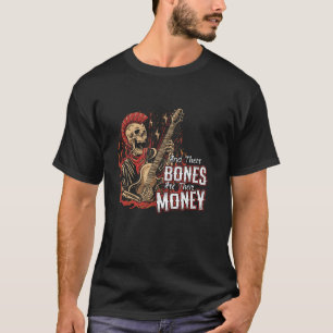 Ihre Knochen sind ihr Geliebter Skull Long T-Shirt