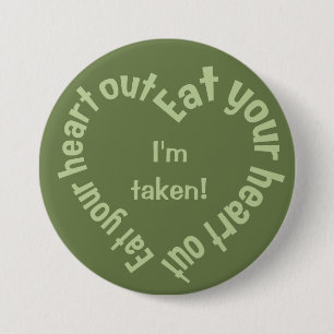 IHRE Knöpfe "HERKUNST HERAUS" essen Button