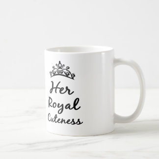 ihre königliche Niedlichkeitsprinzessinkaffee- Tasse