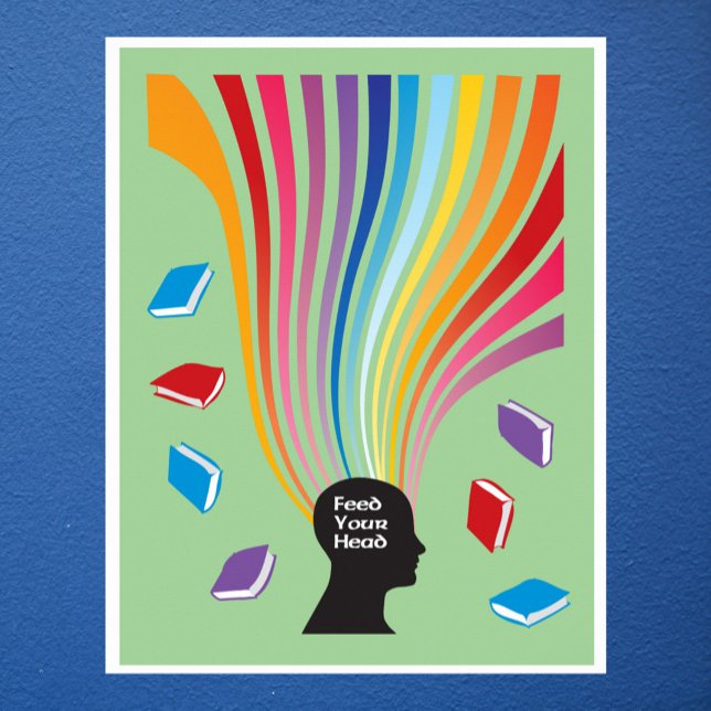 Ihre Kopfbücher gefüttert Poster (Von Creator hochgeladen)