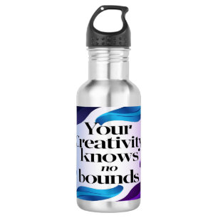Ihre Kreativität kennt keine Grenzen 3 Edelstahlflasche