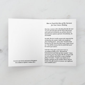 Ihre Krebsheilung ist eine Touch weg Karte