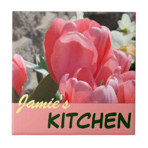 Ihre Küchen-Zähler-Tabellen-Keramik deckt Tulpen Fliese