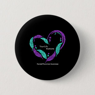 Ihre Lebensprobleme Semicolon Suizidprävention Button