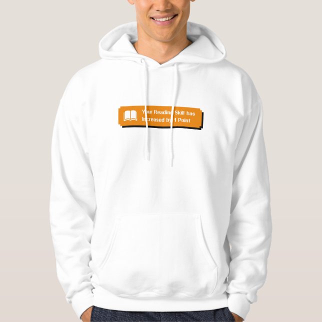 Ihre Lesekompetenz hat zugenommen Hoodie (Vorderseite)