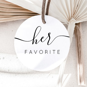 Ihre Lieblings-С alligraphische Gefallen Geschenk  Geschenkanhänger