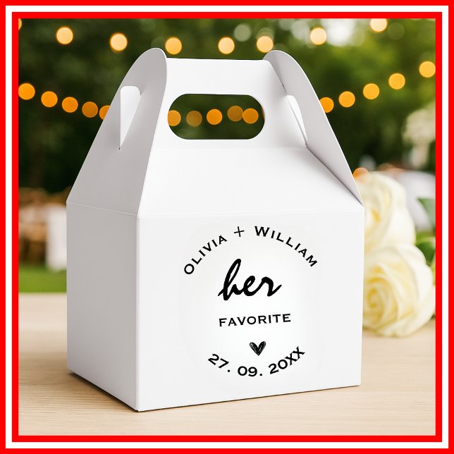Ihre Lieblings-Gastgeschenke Hochzeiten Herz Geschenkschachtel (Von Creator hochgeladen)