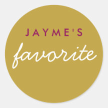 "Ihre Lieblingsjause Magenta Gold"