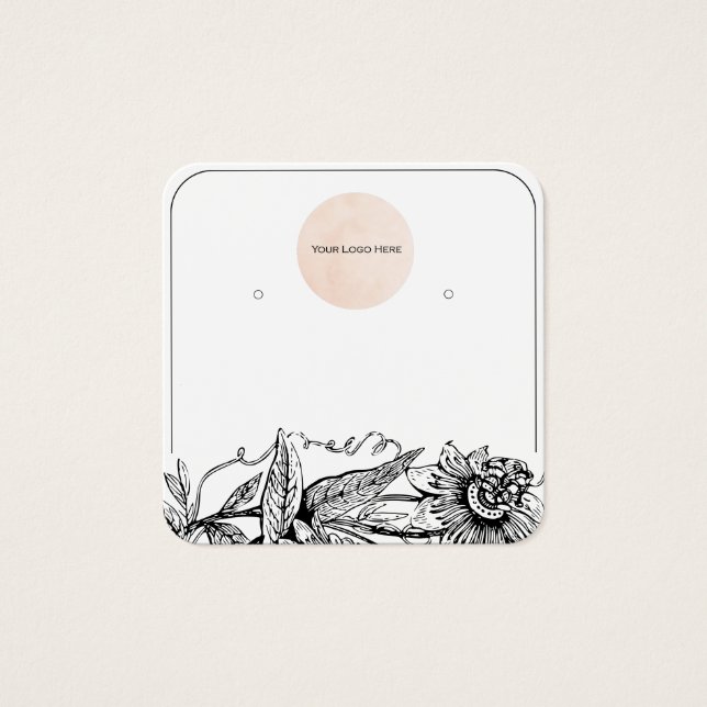 Ihre Logo-Schwarz-Weiß-Rundlauf-Anzeigetafel (Vorderseite)