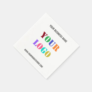 Ihre Logo-Website Napkins Werbeunternehmen Serviette