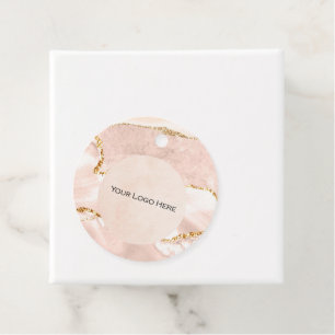 Ihre Logokombinationen und Gold-Preis-Tags Geschenkanhänger