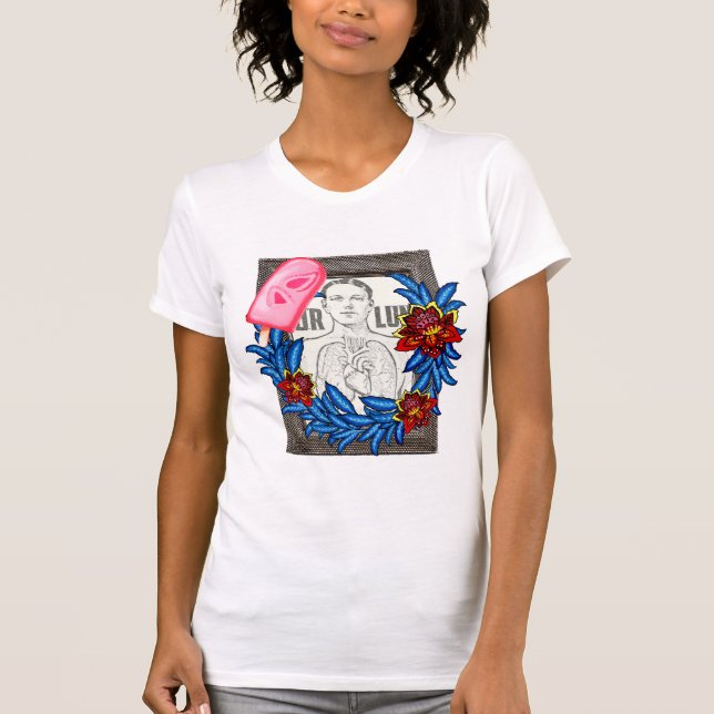 Ihre Lungen Medikale Illustration, Berry Popsikel T-Shirt (Vorderseite)