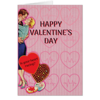 Ihre Madly Beating Heart Valentine's Day Card