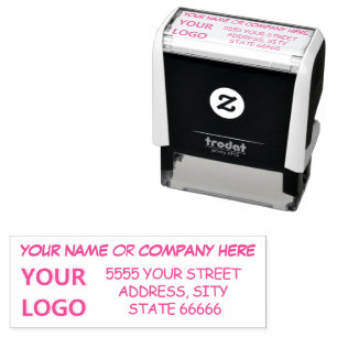 Ihre Mailing-Briefmarke mit dem Logo oder dem Foto Permastempel
