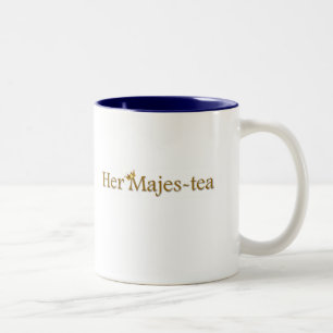 Ihre Majes-Tee Tee-Tasse Zweifarbige Tasse