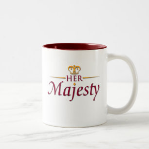 IHRE MAJESTÄT das Movie_I'm ein königlich großer Zweifarbige Tasse
