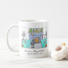Ihre Majestät, Königin Elisabeth II. Kaffeetasse