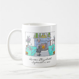 Ihre Majestät, Königin Elisabeth II. Kaffeetasse