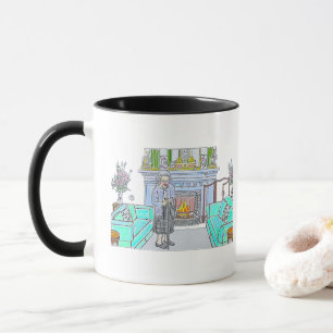 Ihre Majestät, Königin Elisabeth II. Tasse