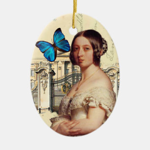 Ihre Majestät Königin Victoria Keramikornament