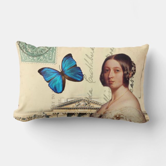 Ihre Majestät, Königin Victoria Lendenkissen (Vorderseite)