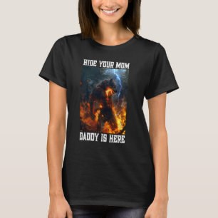 Ihre Mama Daddy ist hier Werewolf Meme Cringe A T-Shirt
