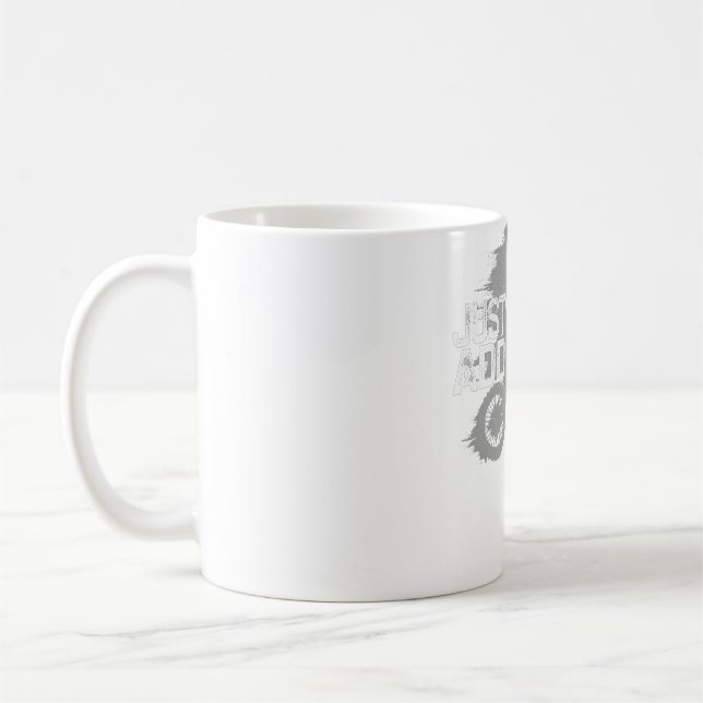 Ihre Mama Meine Mama Motocross Racing Racing Racin Kaffeetasse (Links)