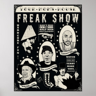 Ihre Mamas House Freak Show Emma Terry Poster