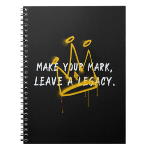 Ihre Mark Graffiti Crown Notizblock