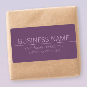 Ihre Marke oder Ihr Firmenname Moderne Lila Mauve