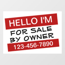 Ihre Maßstäbe für Verkaufswerbung Fensteraufkleber