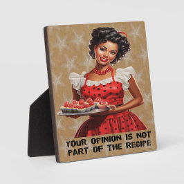 Ihre Meinung ist nicht Teil des Rezepts Fotoplatte