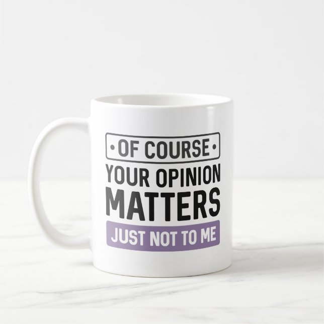 Ihre Meinung zählt Kaffeetasse (Links)