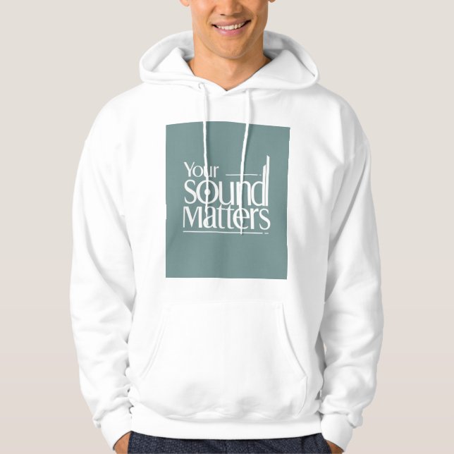 Ihre Musik ist wichtig Hoodie (Vorderseite)