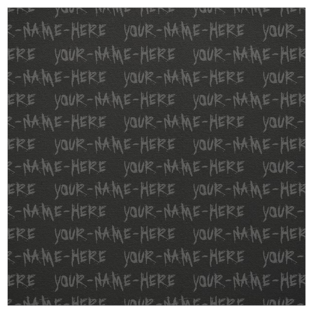 Ihre Namensgewebe-personalisierten Namensgewebe Stoff (Muster)