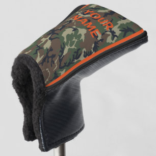 IHRE NAMENSgolf-Kopf-Abdeckungs-Camouflage Golf Headcover