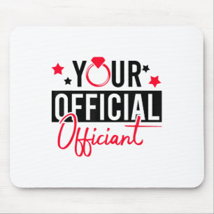 Ihre Offizielle Hochzeitsfeier mit der Groombride Mousepad