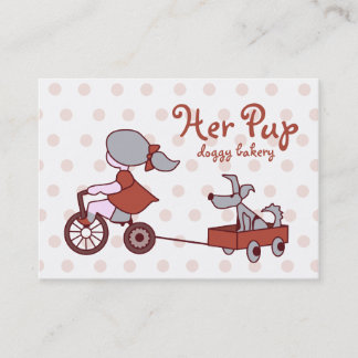 Ihre Pup Chubby Punch & Business Card Treuekarte