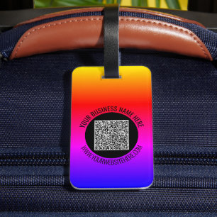 Ihre QR-Code-Prüfung und Ihr benutzerdefinierter T Gepäckanhänger