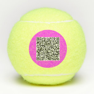 Ihre QR Code Scan Info Tennis Balls Custom Colors Tennisbälle