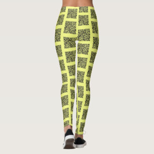 Ihre QR-Code-Scan-Informationen Funny Leggings Cus