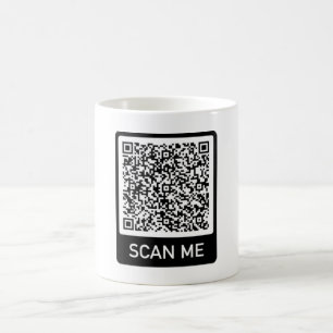Ihre QR Code Tasse Scan Info Funny Mugs Geschenk