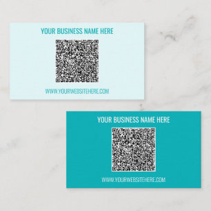 Ihre QR-Code-Visitenkarte für benutzerdefinierten Visitenkarte