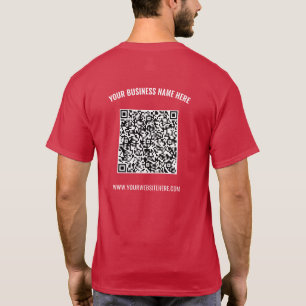 Ihre QR-Codeprüfung und Ihr T - Shirt für benutzer