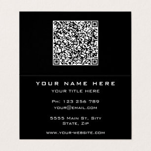 Ihre QR-Codierung für benutzerdefinierte Farben un Visitenkarten