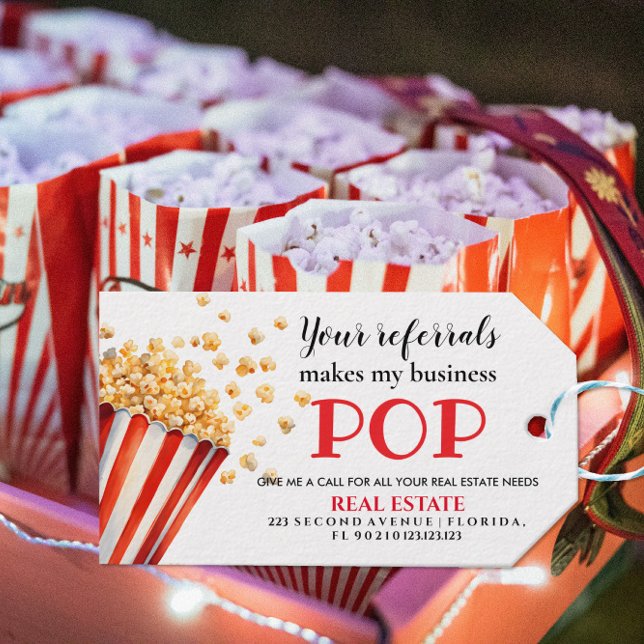 Ihre Referenzen machen meinen Business-Pop | Real  Geschenkanhänger (Von Creator hochgeladen)