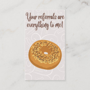 Ihre Referrals sind alles! Pop by Real Anwesen Visitenkarte